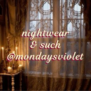 Nightwear @mondaysviolet🌙✨